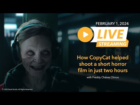 How CopyCat helped shoot a short horror film in just two hours