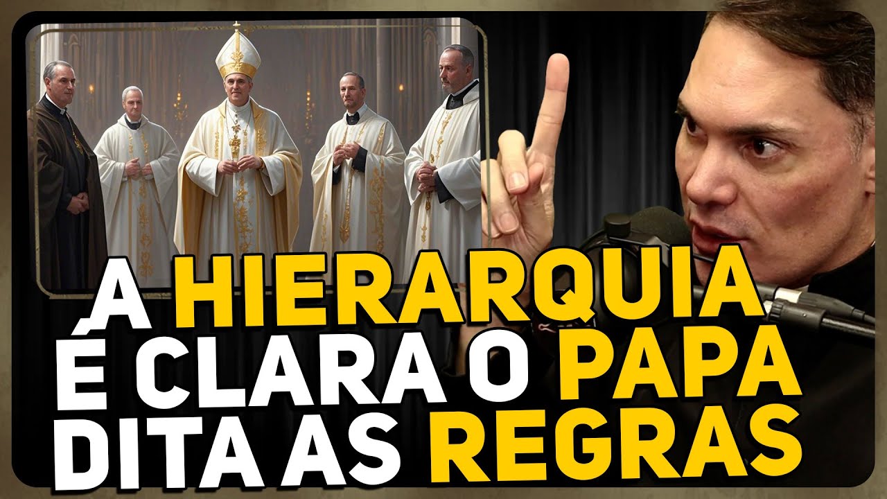 PADRE FÁBIO MARINHO EXPLICA A HIERARQUIA DA IGREJA | RICARDO VENTURA