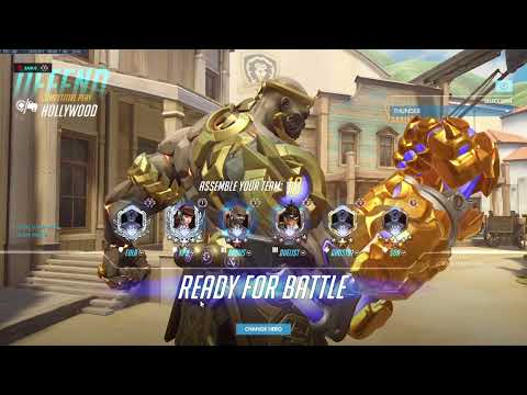 Overwatch Doomfist God Dannedd Road To Rank 1 Spot