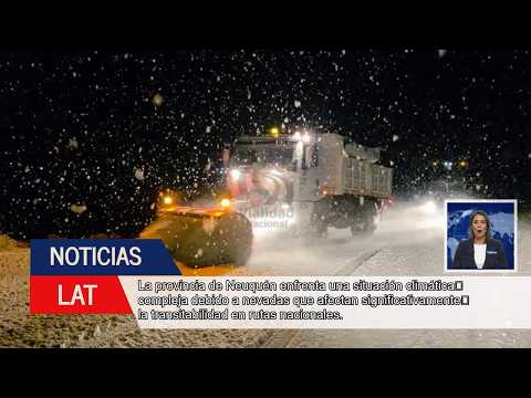 Alerta Meteorológica en Neuquén: Nevadas Intensas y Cierres de Rutas