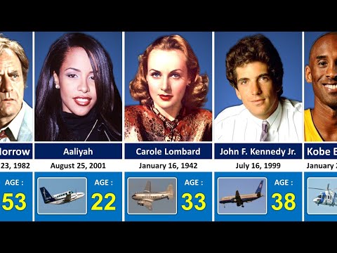 70 Famous People Who Tragically DIED In Plane Crashes