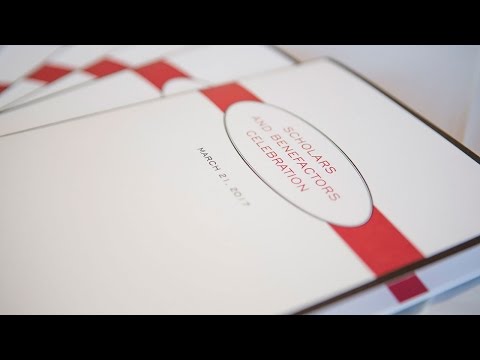 2017 Scholars and Benefactors Celebration