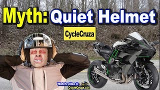 Myth: Quiet Motorcycle Helmet - STOP THE LIES! | MotoVlog