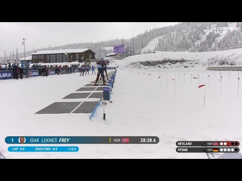 Biathlon Season 25/26 - European Championships - Pursuit Men - Sjusjøen (NOR)