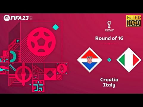 FIFA 23 - Croatia vs Italy - FIFA World Cup 2022 Qatar | PC Gameplay Full HD