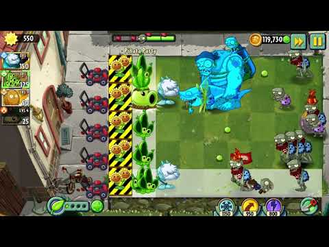 Plants vs Zombies 2 gameplay - Piñata Party - 5/6/2021