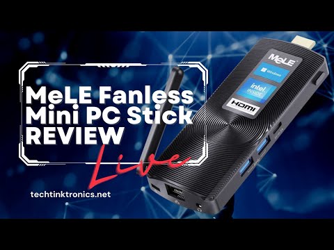 LIVE - 🏮 The Ultimate Fanless PC - MeLE PCG02 Mini PC Stick! - Review & Unboxing