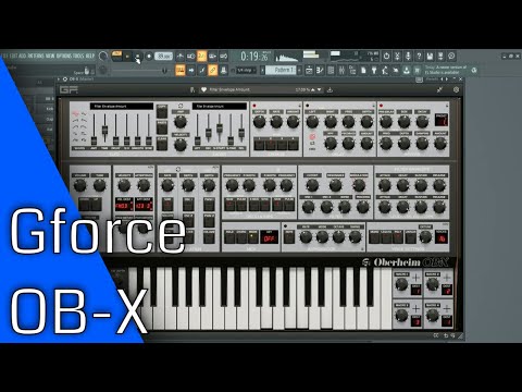Oberheim Ob-X: The Legendary Synth Now Available As A Vst Plugin #gforce #obx