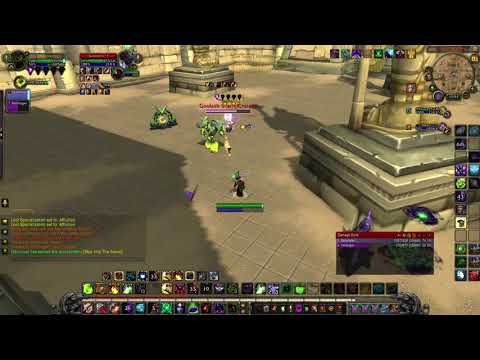 Affliction Warlock 7.3.5. 2v2 Skirmish Surviver