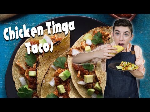 Flavor-Packed Chicken Tinga Tacos! | Eitan Bernath