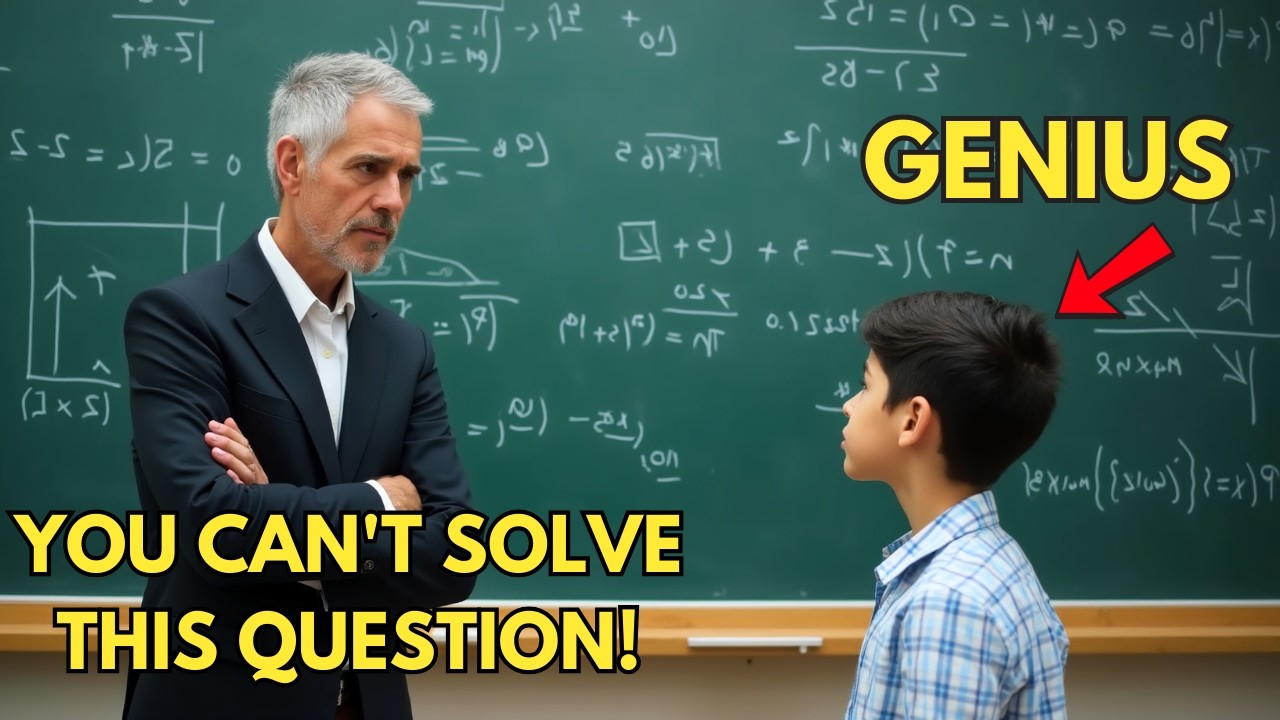 Teacher Mocks Student with Impossible Equation, But He’s a SECRET GENIUS!