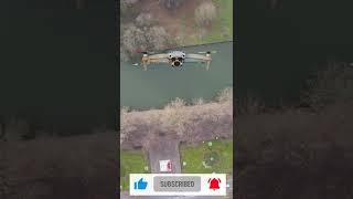 DJi Mavic Air 2s Drone Flying Fun Lake Birds Swans Bedford England #shorts #vertical 36