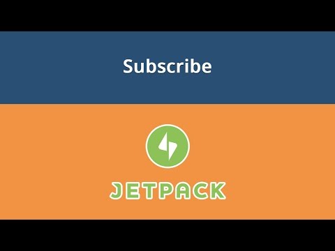 JetPack WordPress Plugin Tutorial Lesson 8 Subscribe by Email
