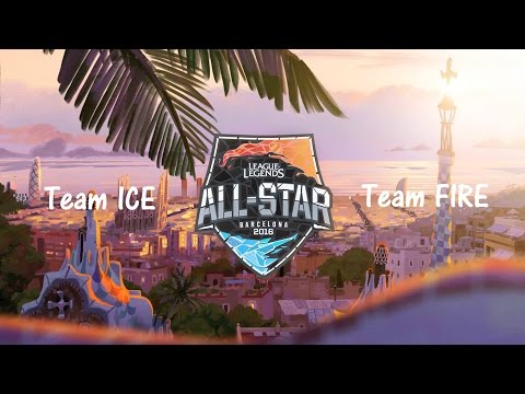 2016 All-Stars Day 1 - Team Ice vs Team Fire Marksmen mode Highlights