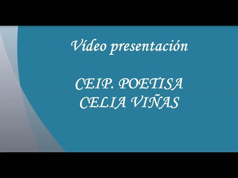 Vídeo Colegio Poetisa Celia Viñas