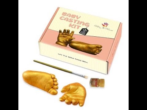 White hand & feet 3d moulding & casting kit