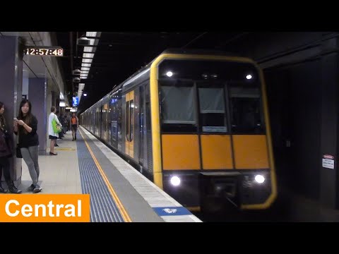 Trains at Central Station - Sydney Trains