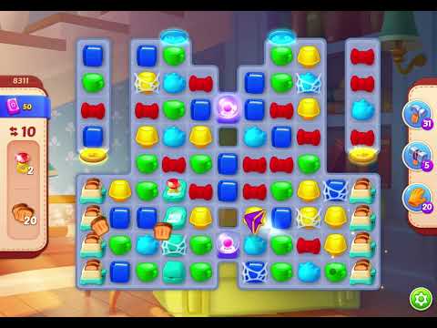 HomeScapes Level 8311 (for other countries 8361)no boosters