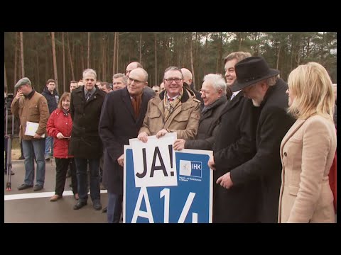 Eröffnung der A14