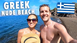 NISYROS | NUDE BEACH & ISLAND TOUR! 🇬🇷
