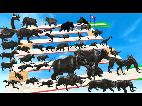 Animal Epic Battle - Wild Animals Vs Mammoth vs Prehistoric Mammals Animal Revolt Battle Simulator