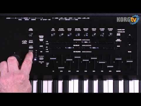KORG TV / KRONOS (2015) Video Manual Teil 3 von 6 - KARMA & Drum Track
