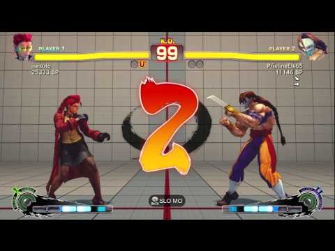 isesuto [Viper] vs PristineElk [Vega] SSF4 Japanese Online Ranked Matches - TRUE-HD