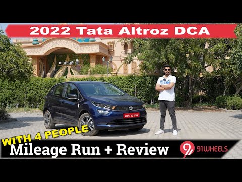 2022 Tata Altroz DCA Automatic Detailed First Drive Review || Mileage Run Included