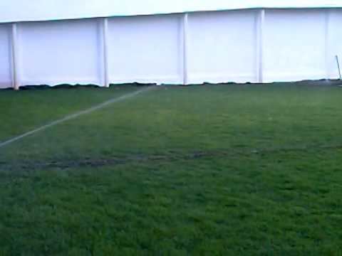 Irrigação em campo society Gaspar Maquinas e Bombas