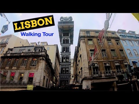 LISBON, PORTUGAL — Walking Travel Tour【4K】🇵🇹