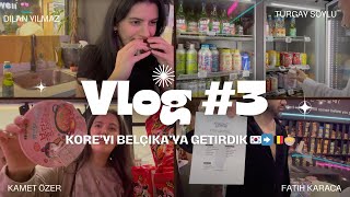 Kore’yi Belçika’ya getirdik 🇰🇷➡️🇧🇪🍜