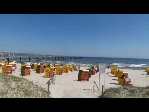 Blick auf den Strand von Binz - Teil 1