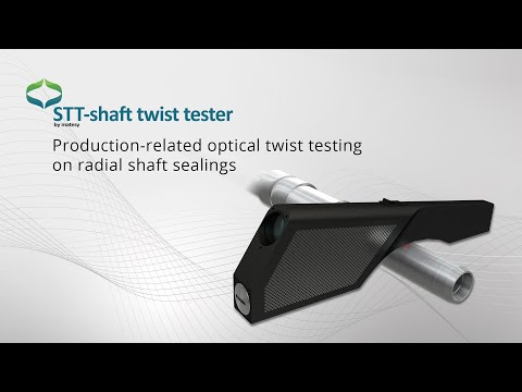 Matesy STT Shaft twist tester - Production-related optical twist testing on radial shaft sealings
