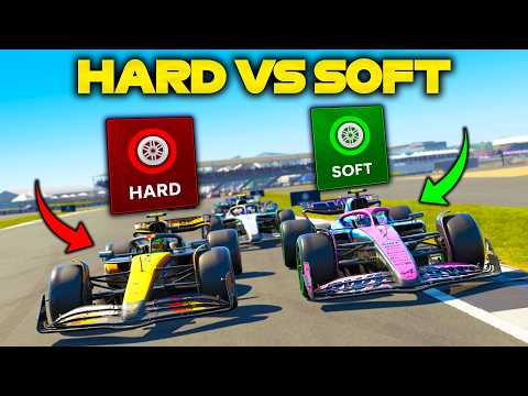 EXTREME Soft Tyres VS EXTREME Hard Tyres - Which Is Faster In F1 25?