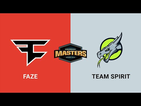 FaZe vs Team Spirit - Nuke - Group C - Europe - DreamHack Masters Spring 2020