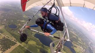 preview picture of video 'Kirk at Quest Air Hang Gliding in Groveland, FL'