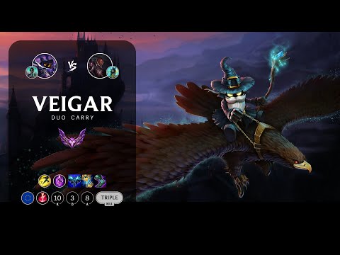 Veigar Carry vs Lucian - EUW Master Patch 13.1