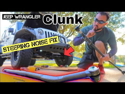 Part of a video titled The Source of My Suspension Noise in my Jeep Wrangler Jk ... - YouTube