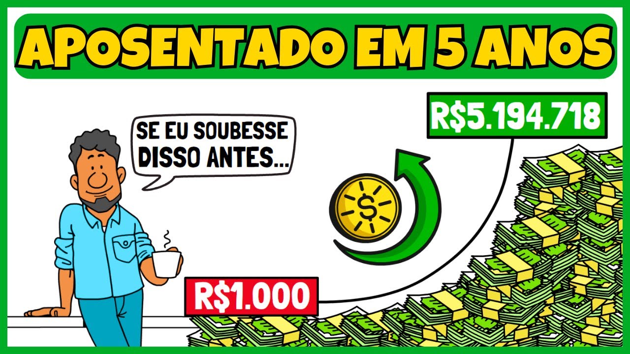 Compre esses 7 Ativos e NUNCA MAIS TRABALHE!
