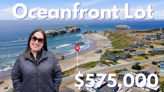 Rare Oceanfront Lot in Bandon, Oregon | Coquille Point & Face Rock Views