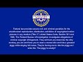 CDX Network FBI Anti Piracy Warning Screen 2022 Present