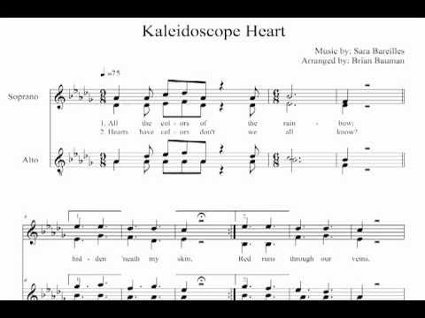 Sara Bareilles - Kaleidoscope Heart (w/ Sheet Music)