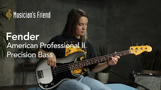 Video thumbnail for Fender American Professional II Precision Bass Demo - All Playing, No Talking by Musician's Friend