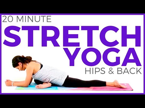 20 minute Deep Stretch Yoga for Athletes 🙌🏽 FLEXIBILITY & HIPS