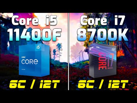 Core i5 11400F vs Core i7 8700K | PC Gameplay Tested
