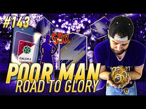 50x SERIE A LEAGUE TOTS PLAYER PACKS!!! - Poor Man RTG #143 - FIFA 18 Team Of The Season
