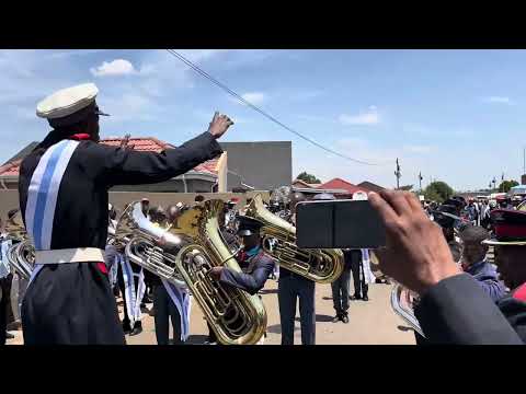 Ezase-Vaal Brass Band Plays “Diphororo” by Jonas Gwangwa at St. Canaan Feb 2024 🔥🔥🔥
