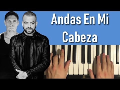 HOW TO PLAY - Chino y Nacho - Andas En Mi Cabeza (Piano Tutorial Lesson)