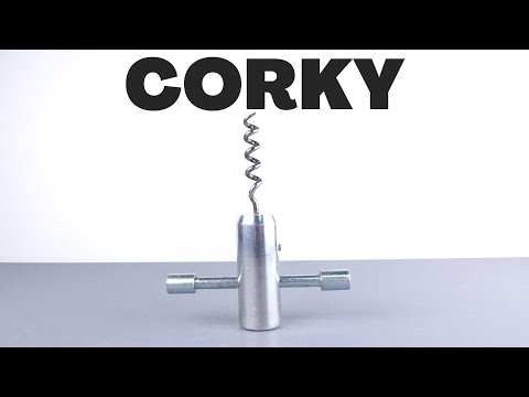 Corky - The Uncorker - Bits and Pieces Rare Metal Puzzle by Gary Foshee - Solution Tutorial