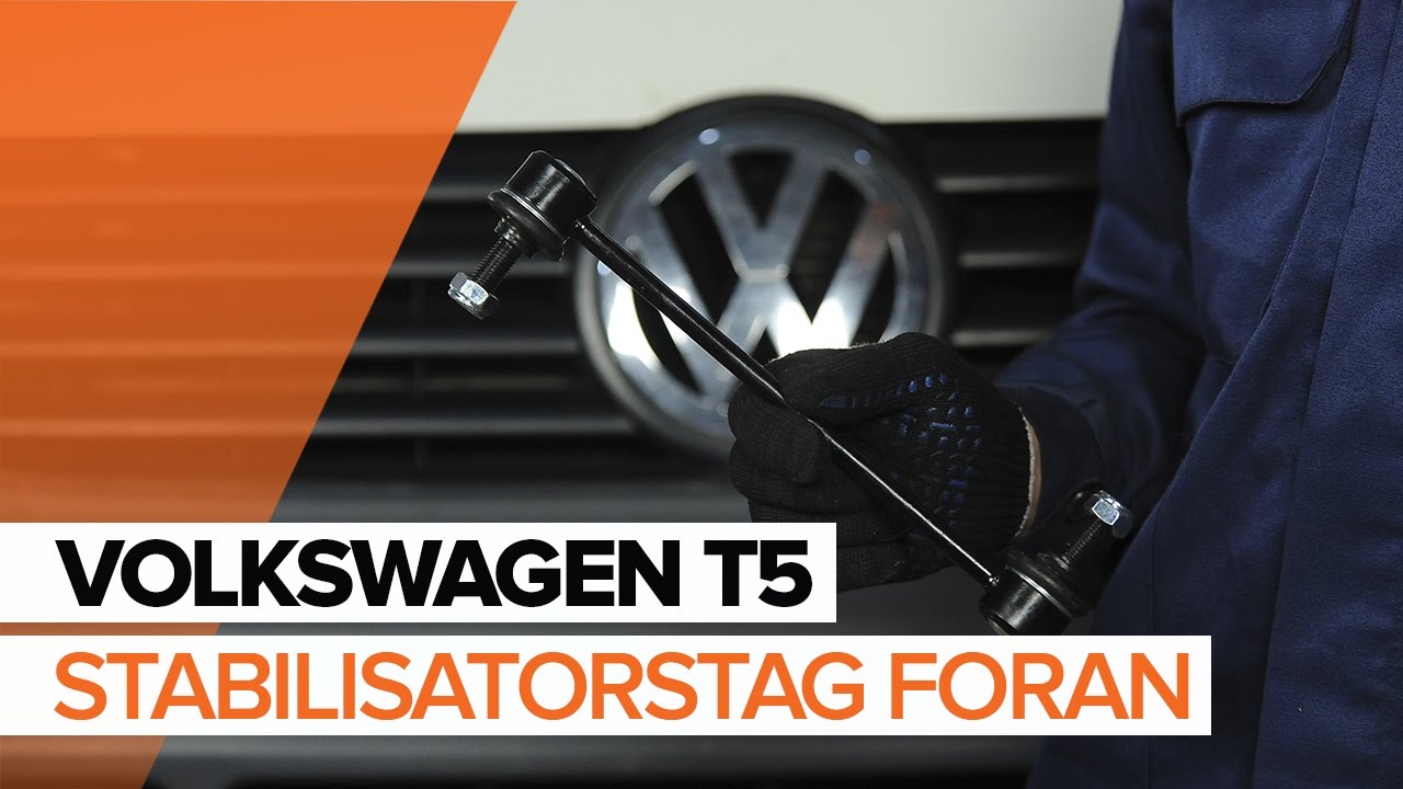 Udskift stabilisatorstang for - VW Multivan T5 | Brugeranvisning